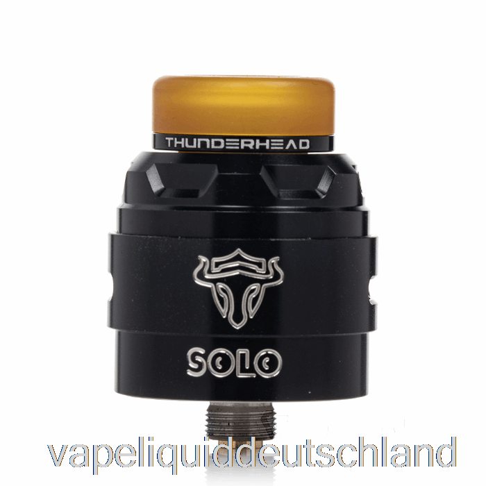 Thunderhead Creations Tauren Solo V1.5 24mm RDA Silver Black Vape Deutschland